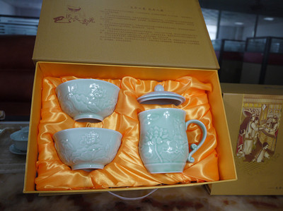 【廠家直銷 正品巴馬長壽能量養生瓷 高檔會銷禮品】價格,廠家,圖片,碗、碟、盤、盆,上海斯蘊電子科技-